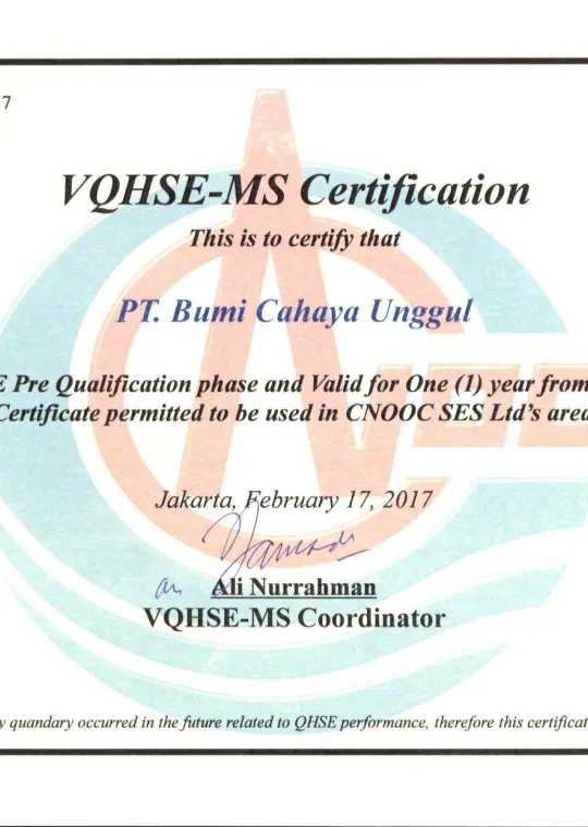 VQHSE - MS Certification CNOOK